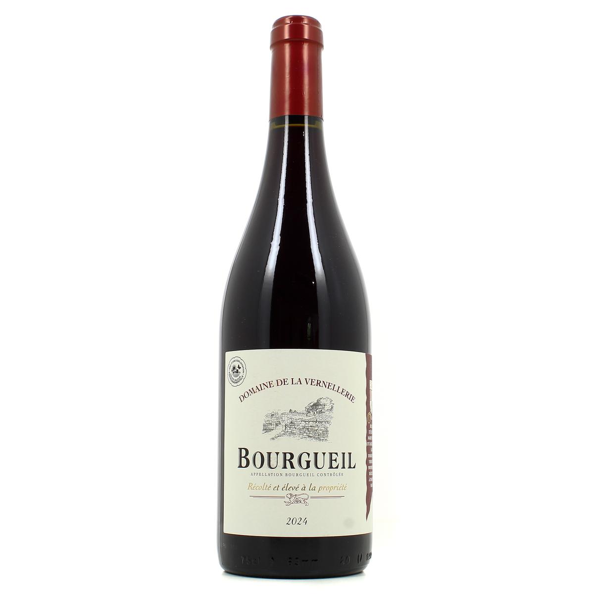3289850040306 - Bourgueil rouge AOC - Domaine Vernellerie