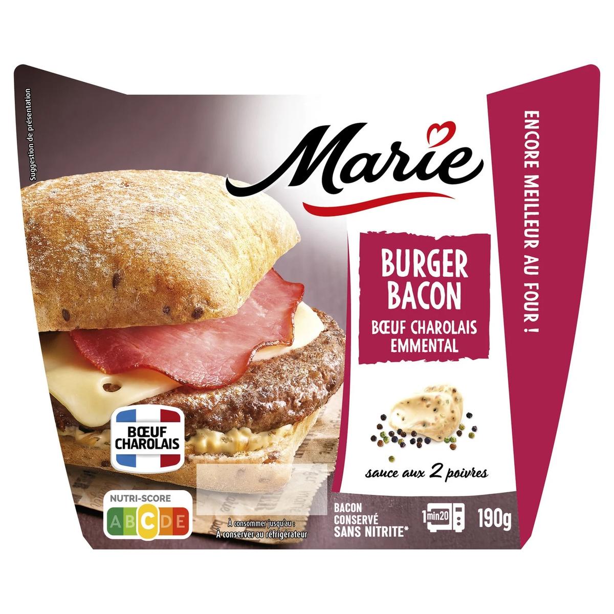 3248830001706 - Marie - Burger Bacon Boeuf Charolais Emmental