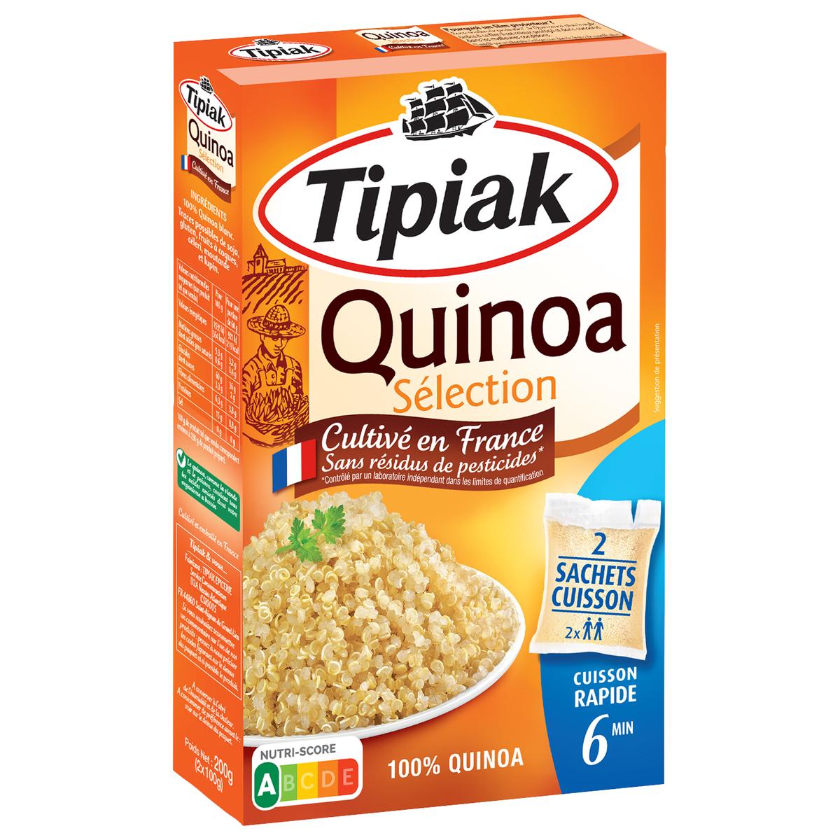3600900021906 - Tipiak - Quinoa séléction sans résidu de pesticides