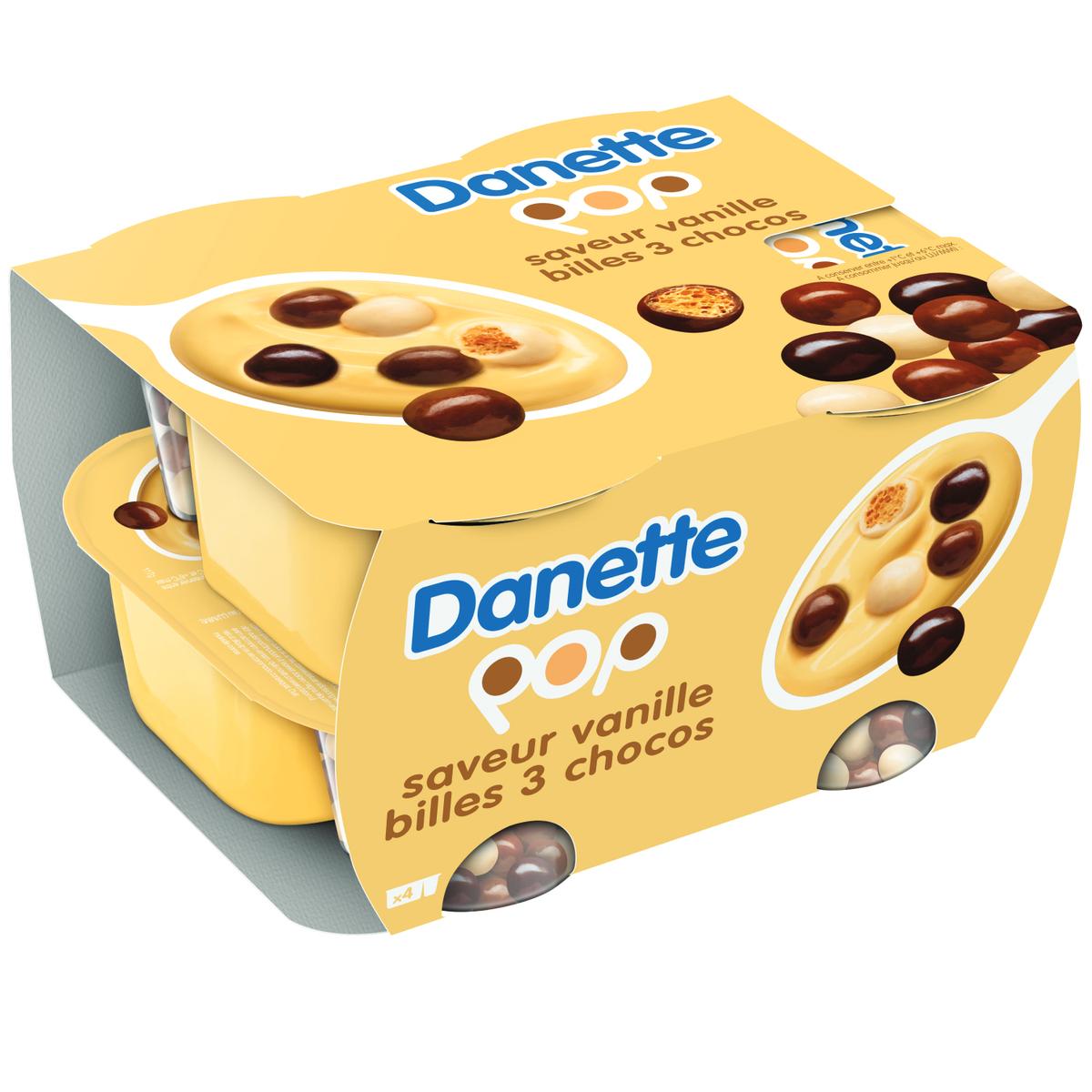 Achat / Vente Promotion Danette Caramel, Lot de 2 paquets de 4x125g