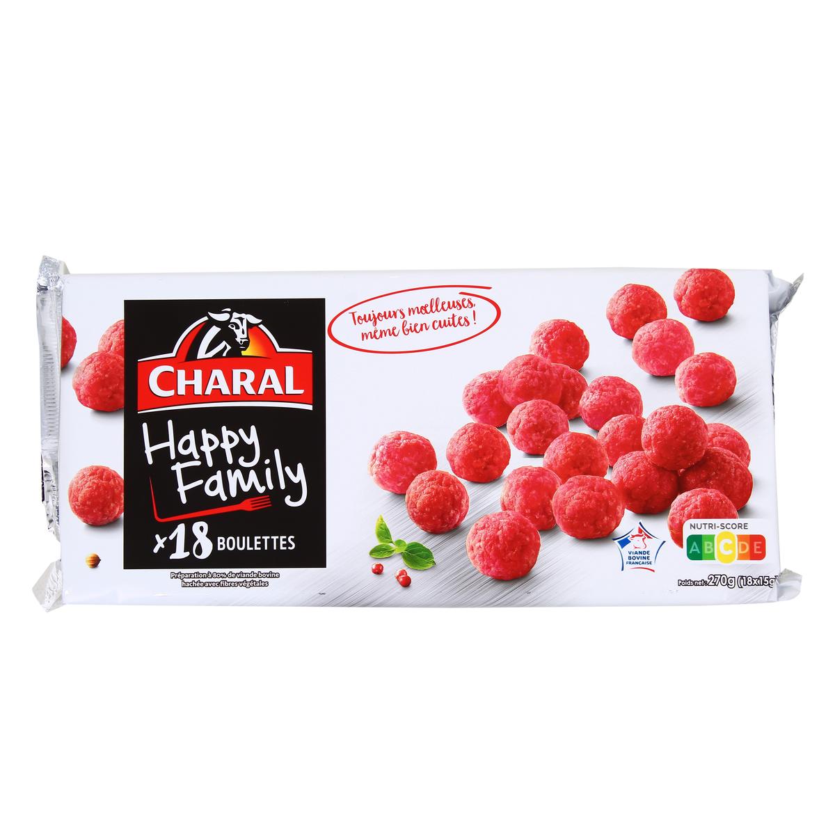 3181232222006 - Charal - Boulettes Happy Family