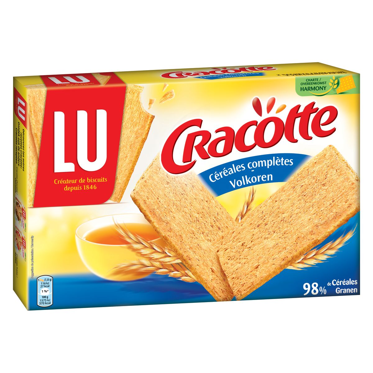 Livraison A Domicile Lu Cracotte Cereales Completes 250g