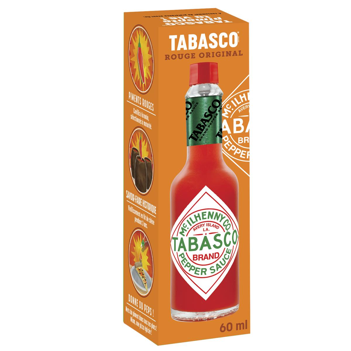 Livraison à domicile Tabasco Rouge Sauce pimentée, 60ml