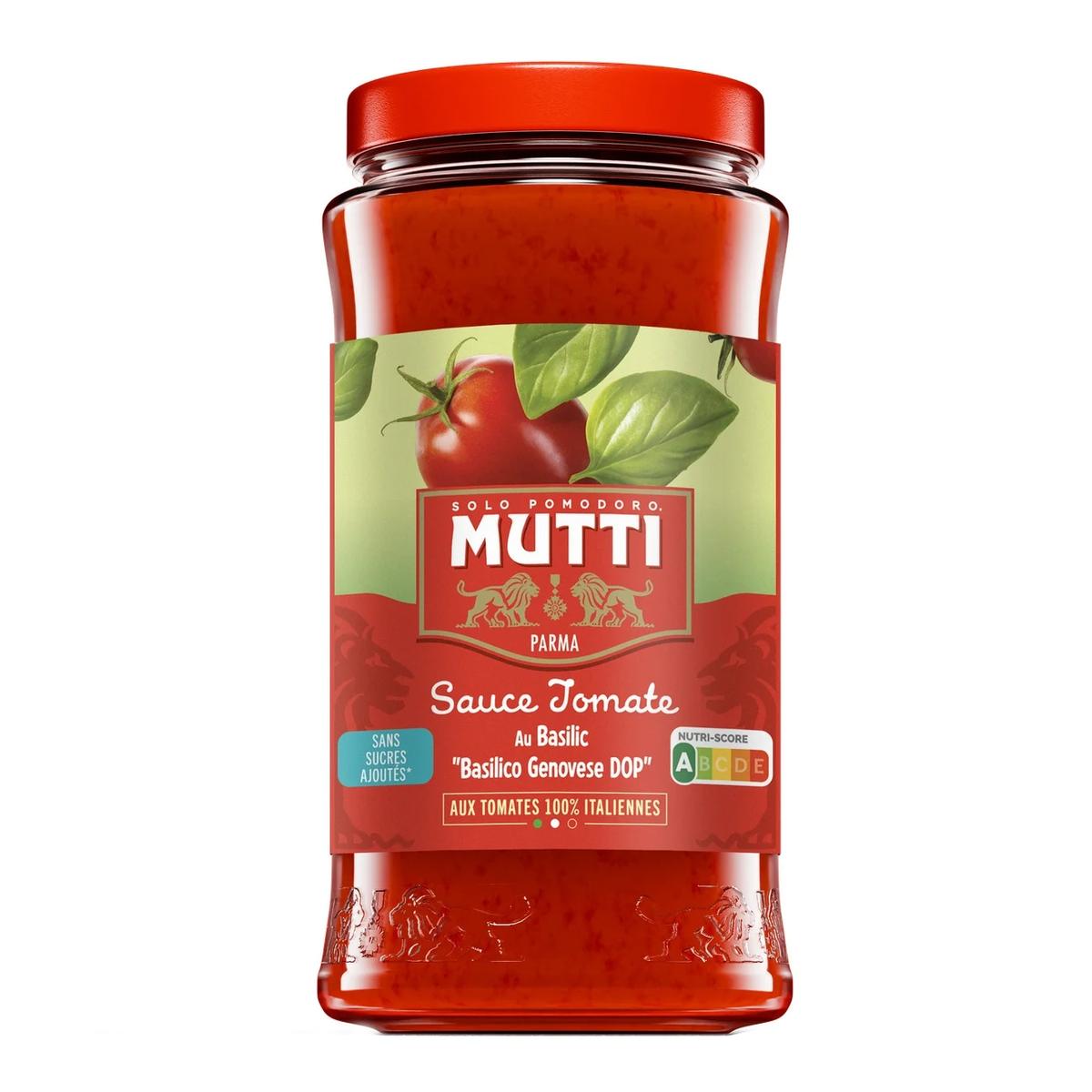 8005110517006 - Mutti - Sauce Tomate Basilic AOP de Gênes
