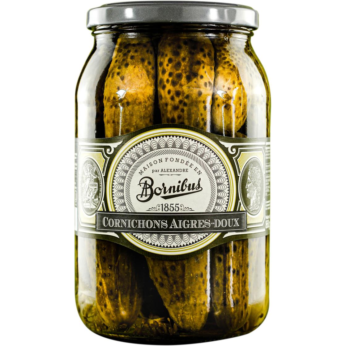 3592860018006 - Bornibus - Cornichons aigre doux
