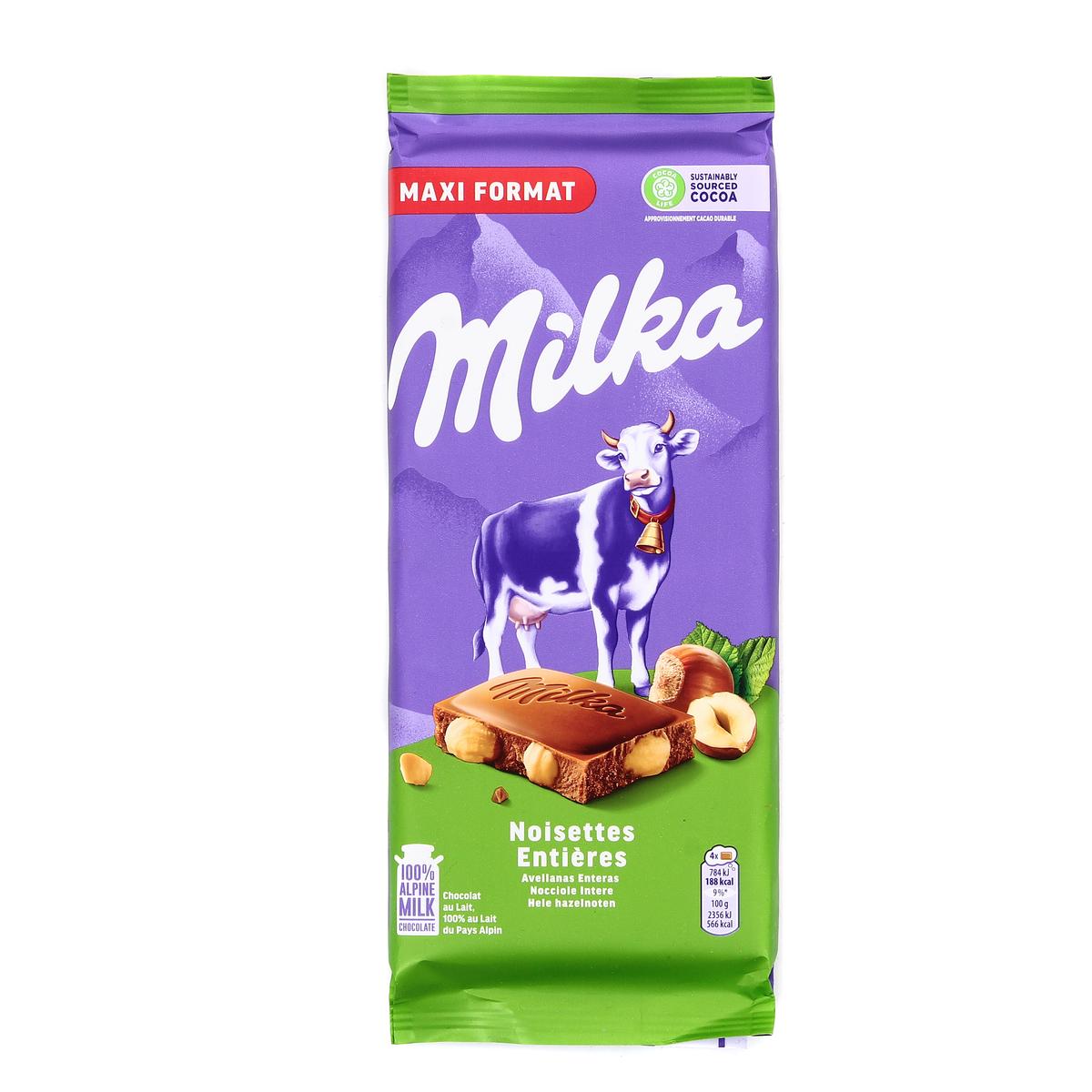3045140118106 - Milka - Chocolat au Lait Noisettes entières