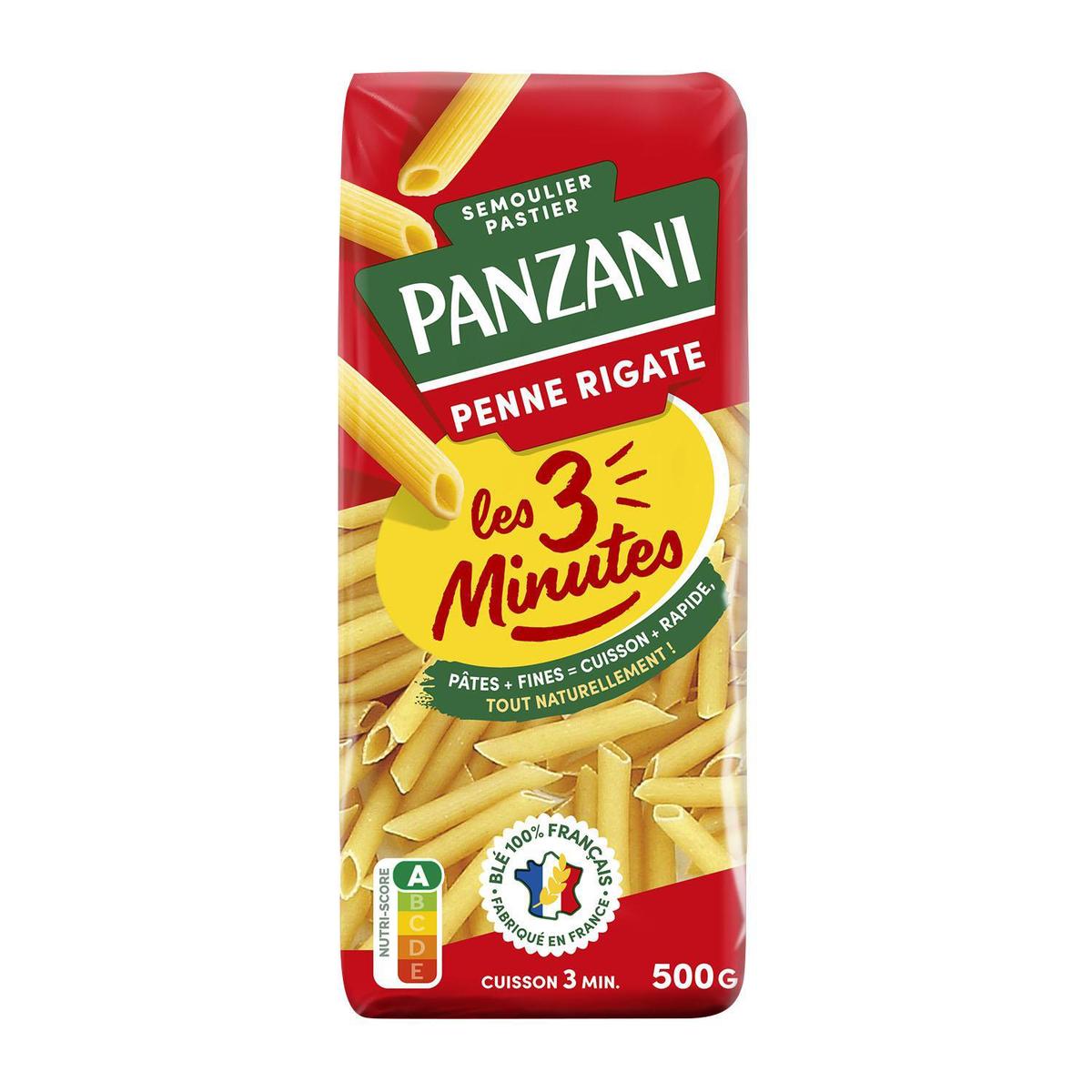 3038350339706 - Panzani - Pâtes Penne Rigate Cuisson Rapide