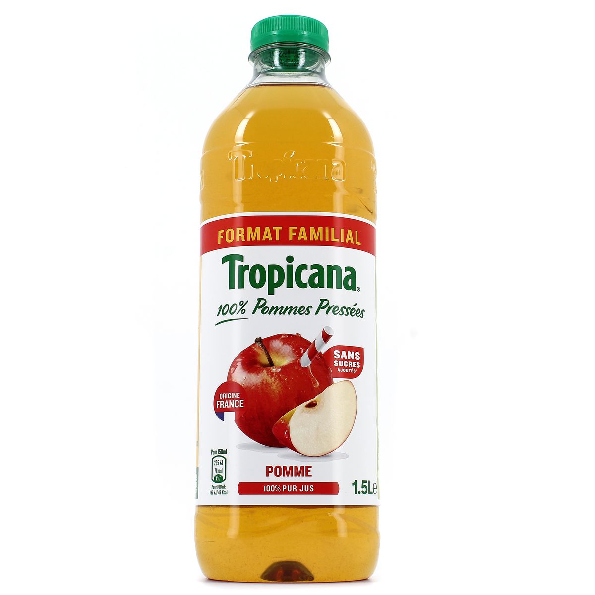 3502110009906 - Tropicana - Pomme 100% pur jus