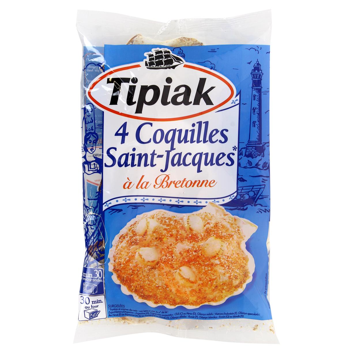Noix de Saint-Jacques apéritif cuillère - Tipiak