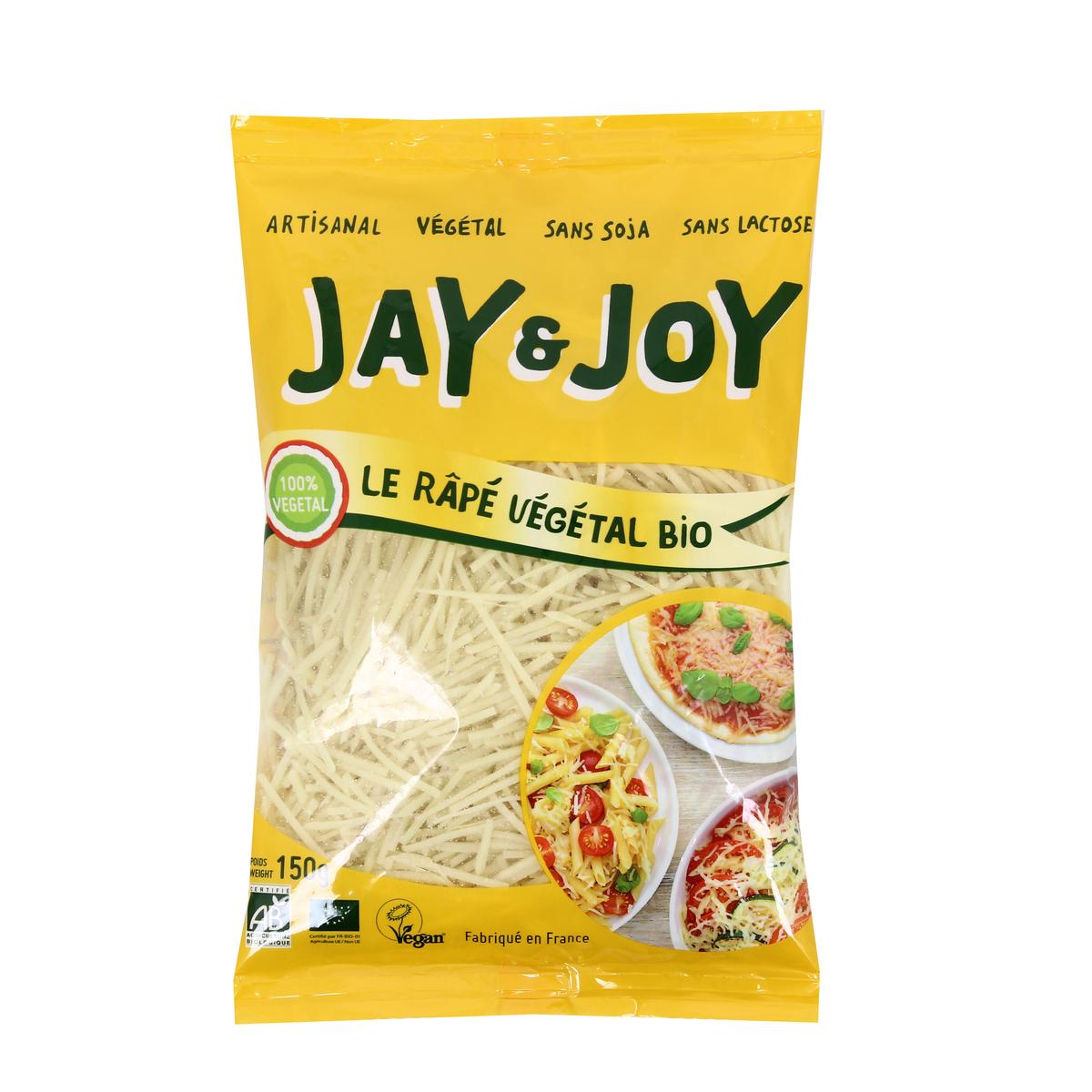 3760253220507 - Jay & Joy - Alternative végétale au fromage râpé bio, Juliette