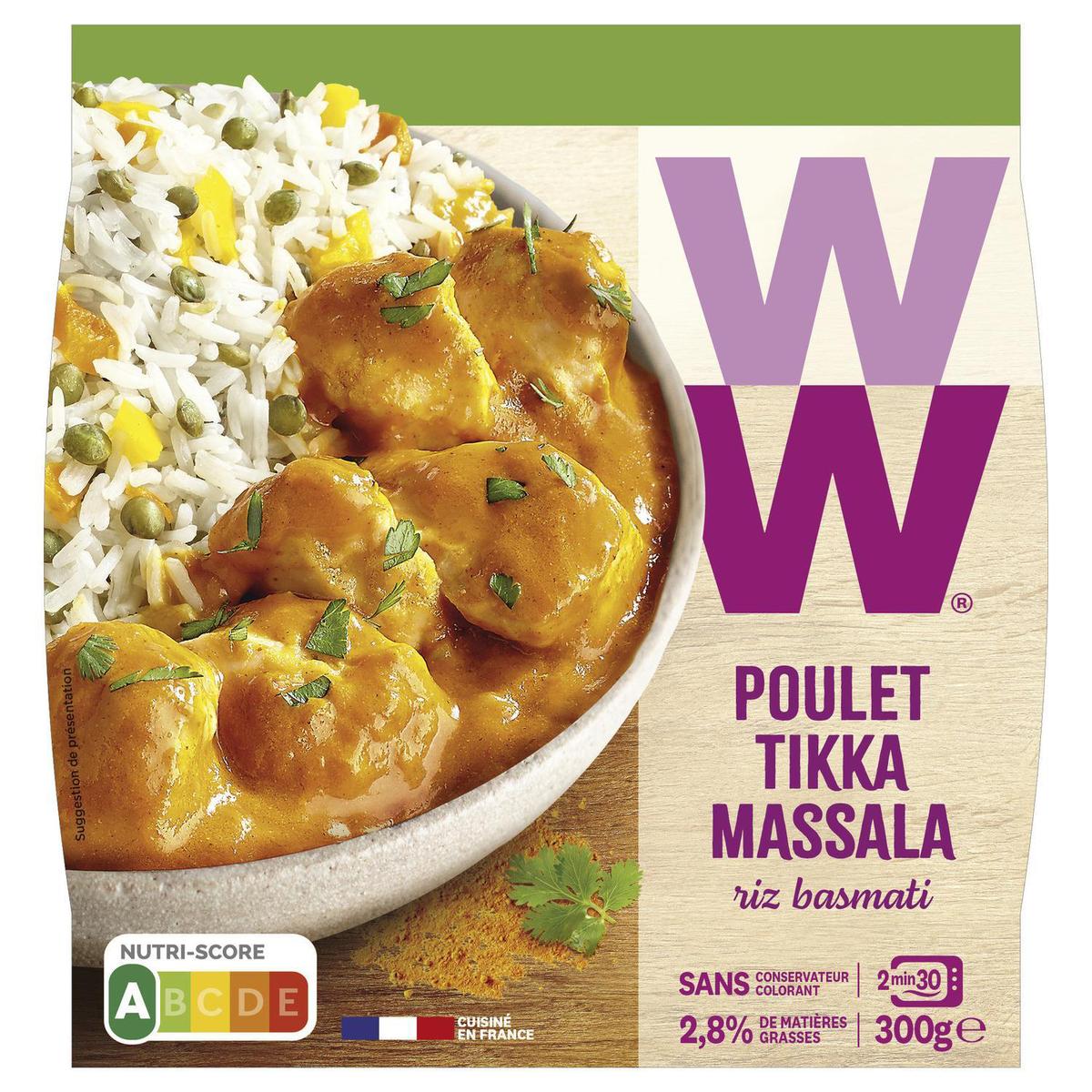3248830000907 - WW - Poulet Tikka Massala & Riz Basmati