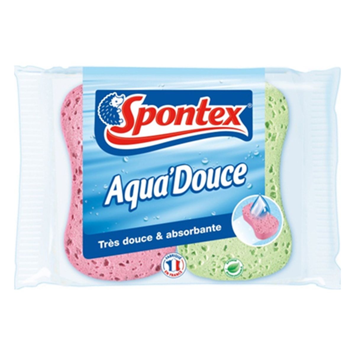 3011261011107 - Spontex - Eponges duo douceur