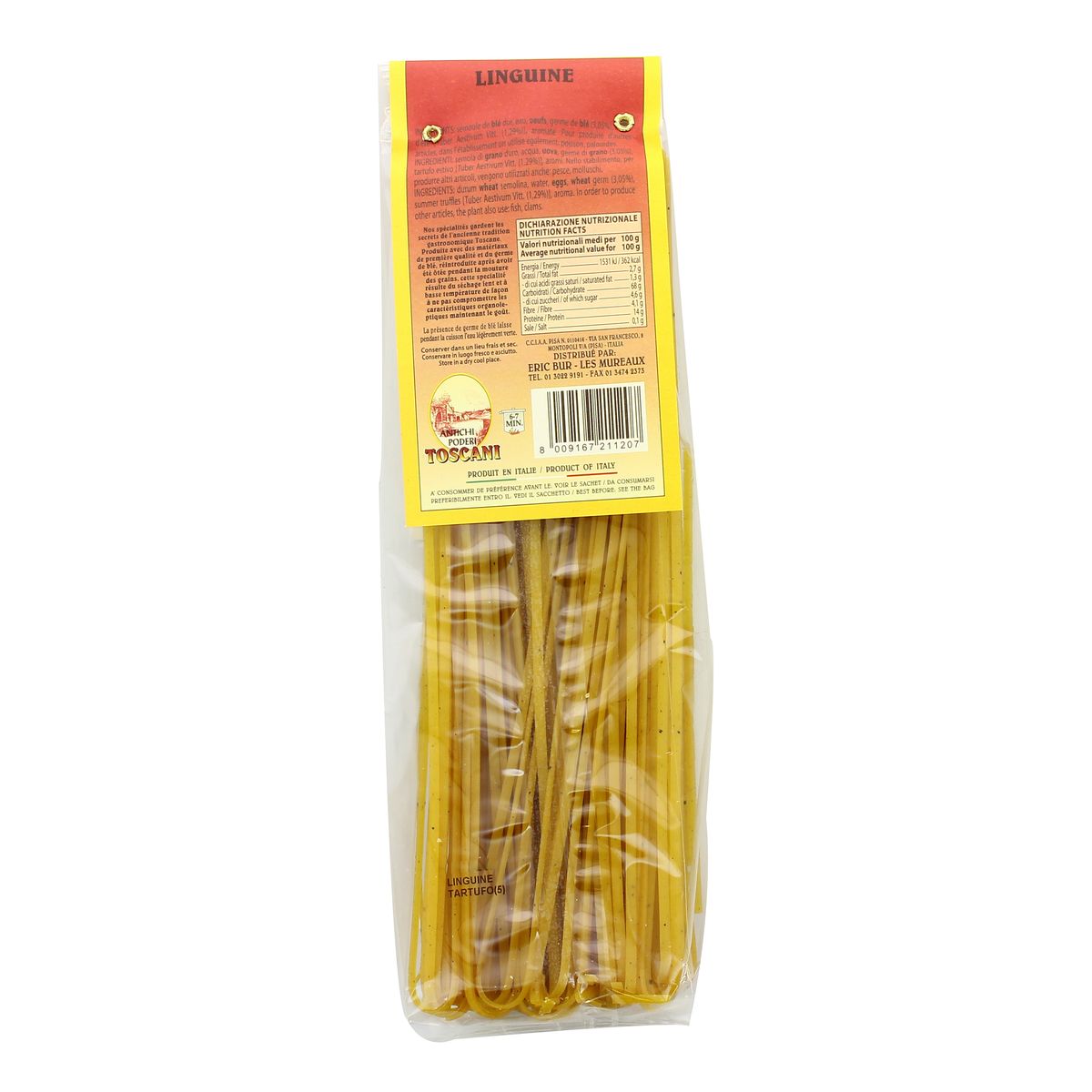 8009167211207 - Toscani - Linguine à la truffe et aux germes de blé