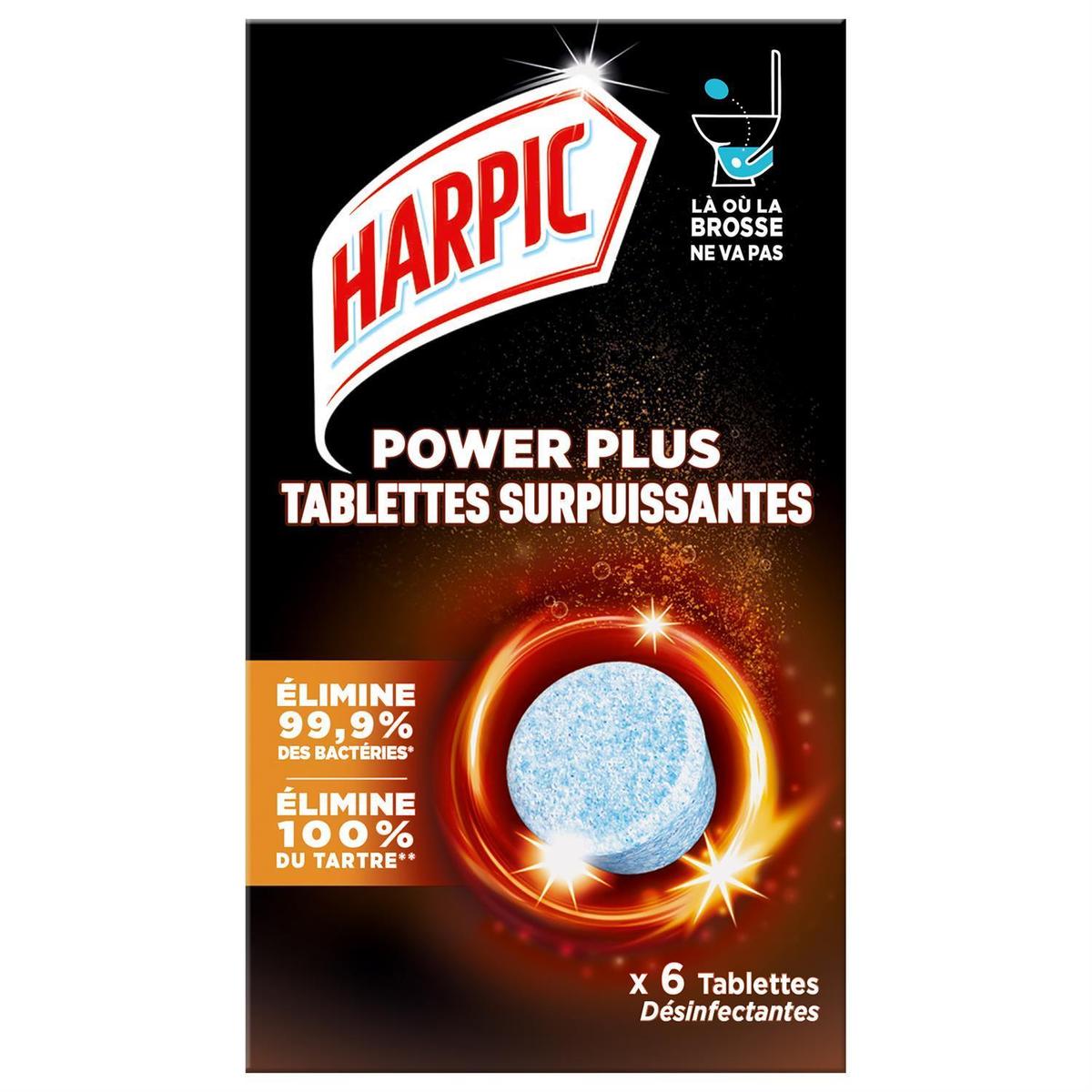 3665468501307 - Harpic - Tablettes WC Power Plus Désinfectantes