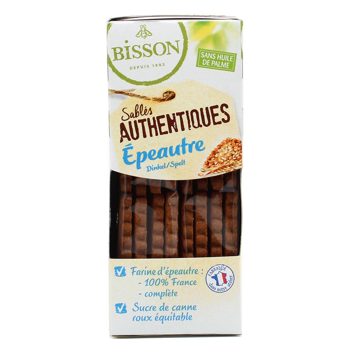 3760005021307 - Bisson - Sablés épeautre bio