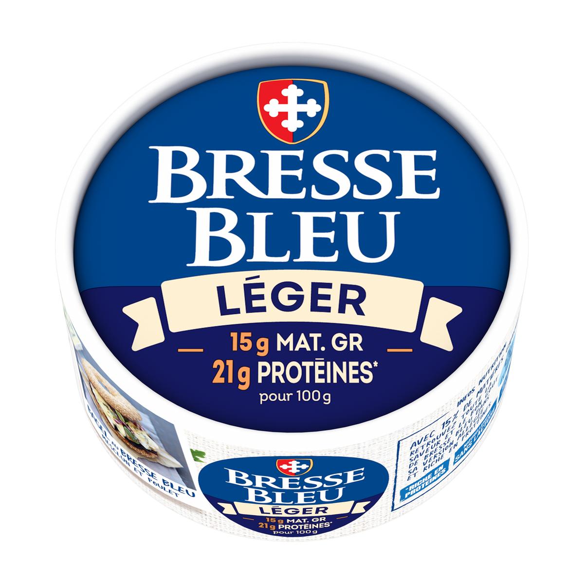 3175335022007 - Bresse Bleu - Fromage à pâte persillée allégée 15%mg
