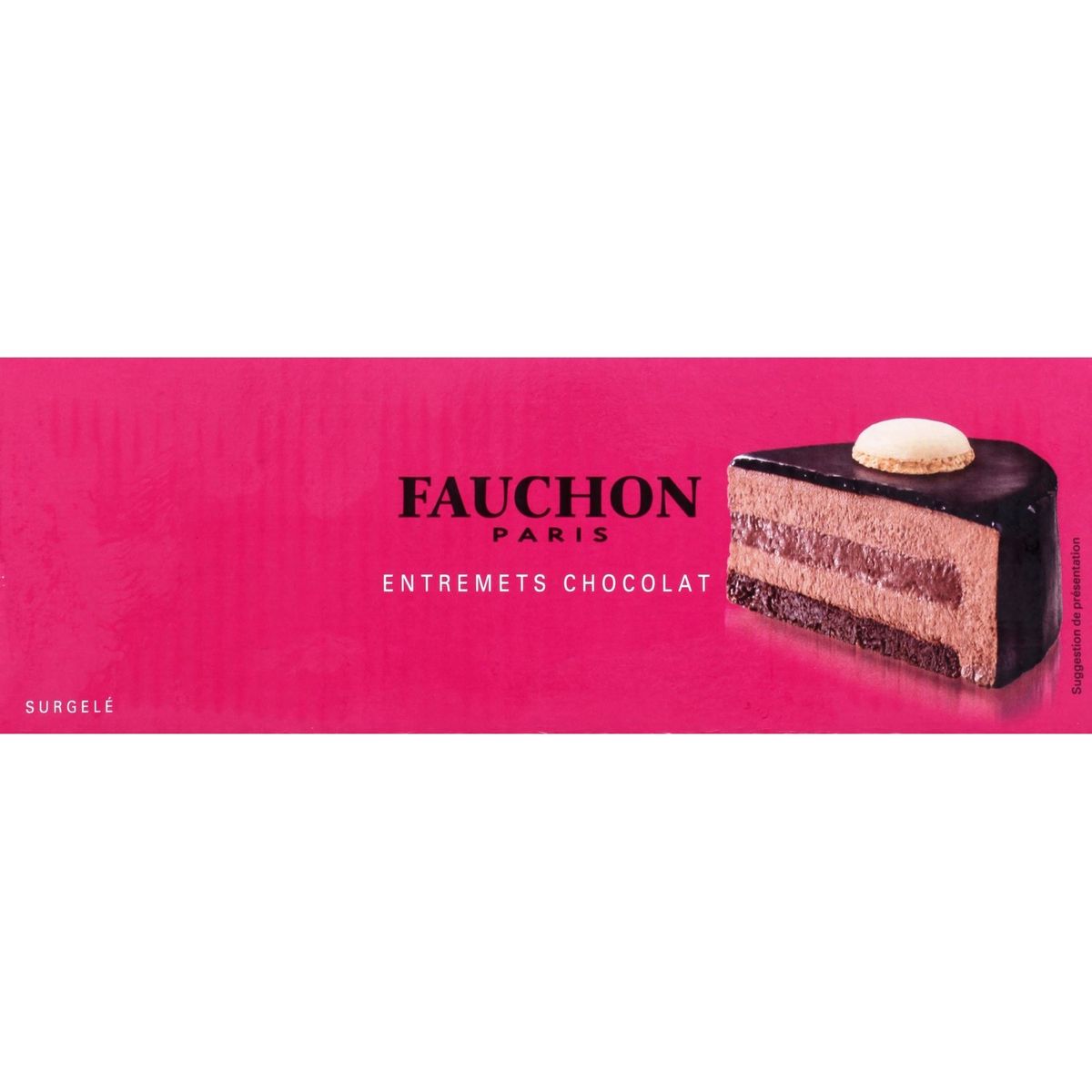 Acheter Fauchon Entremets Divin Chocolat 6 8 Parts Boite De 535g