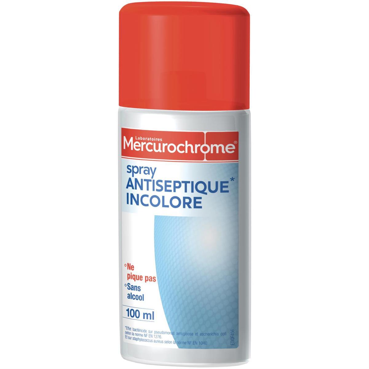 3160920503207 - Mercurochrome - Spray antiseptique incolore