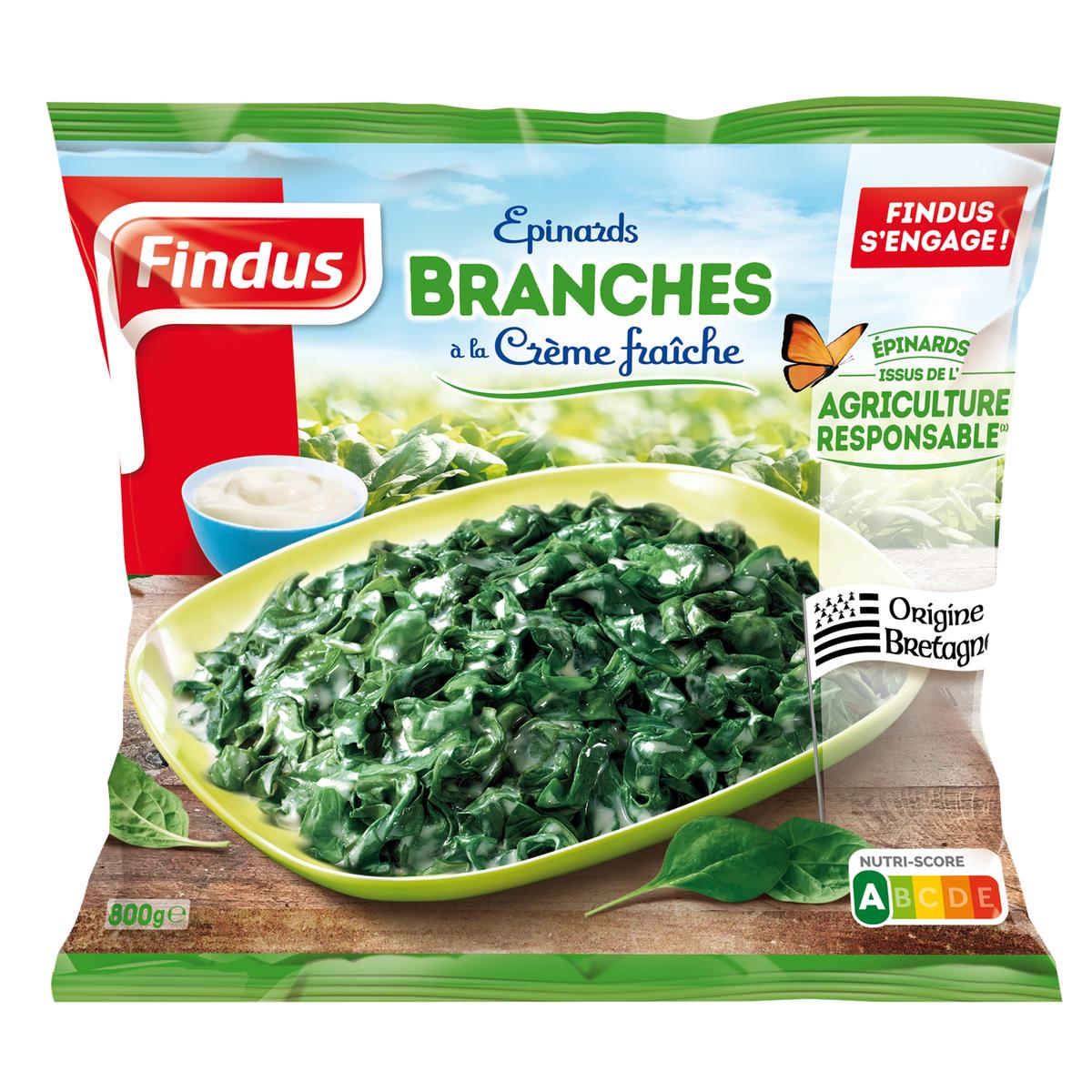 3599741004707 - Findus - Epinards branches à la crème fraiche