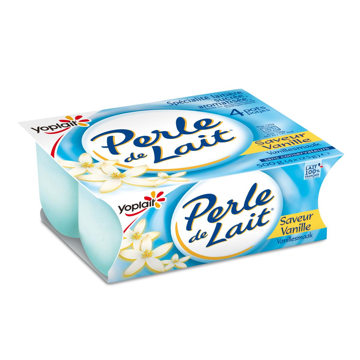 Livraison A Domicile Promotion Yoplait Perle De Lait Vanille 4x125g