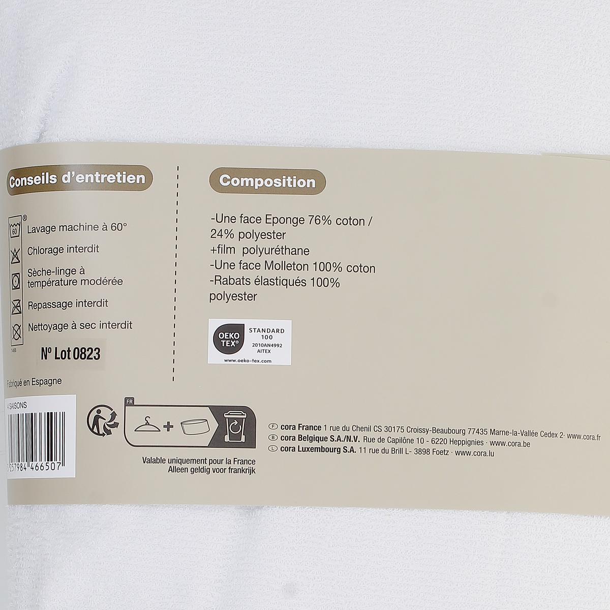 3257984466507 - Influx - Protège matelas 4 saisons