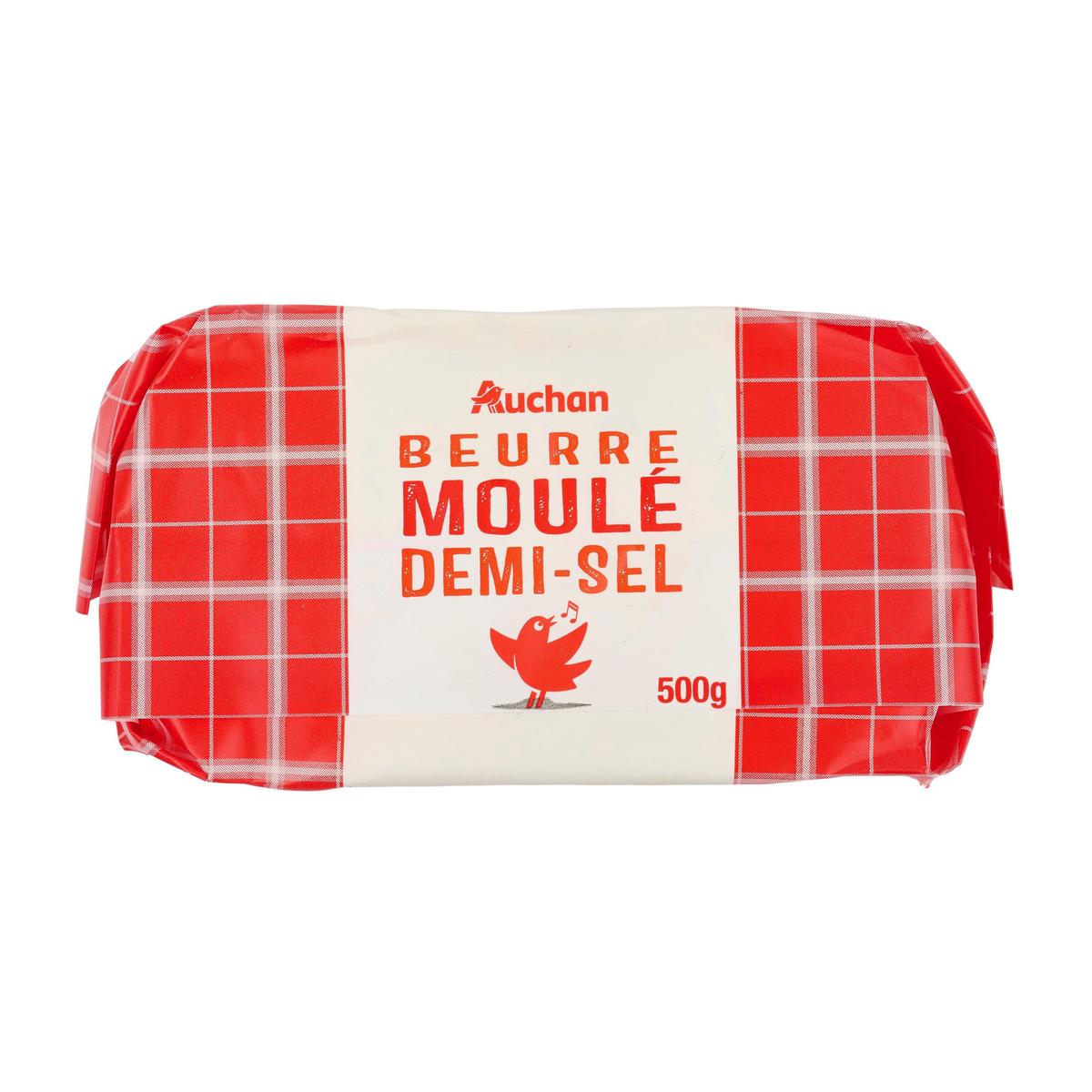 3596710416707 - Auchan - Beurre moulé demi-sel