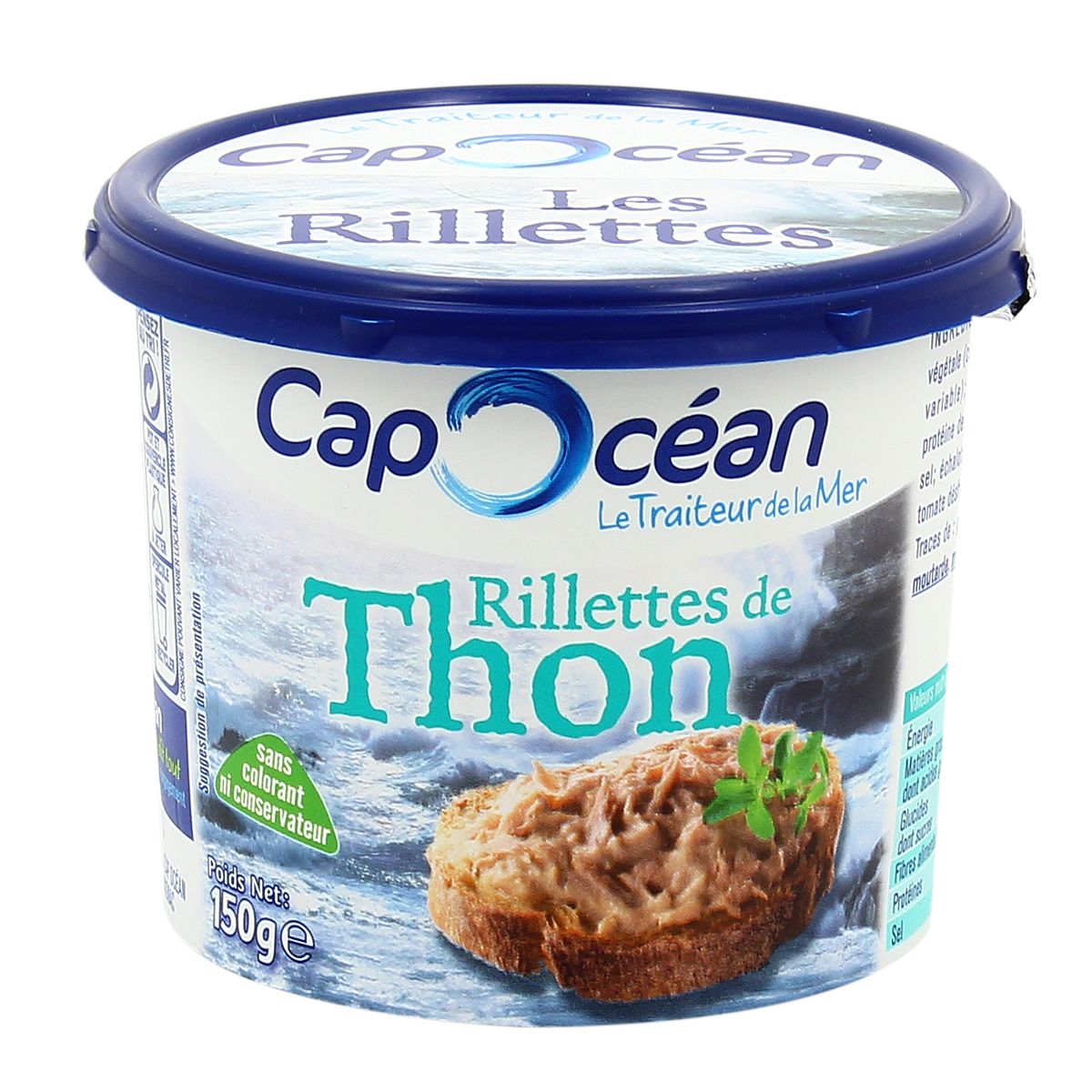 Cap Ocean Rillettes De Thon 150g Houra Fr