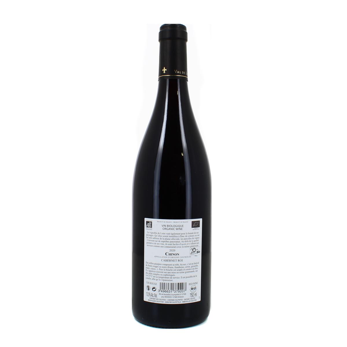 3496631379207 - Chinon rouge AOC - Chinon Cabernet Roi BIO