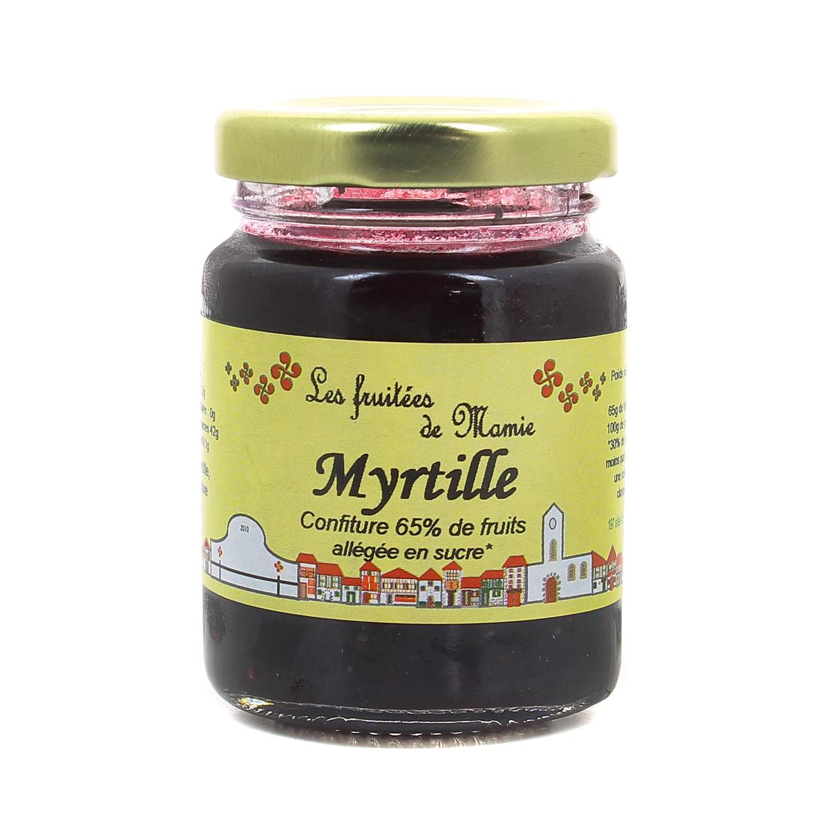 3352920590008 - Les fruitées de Mamie - Confiture de Myrtille