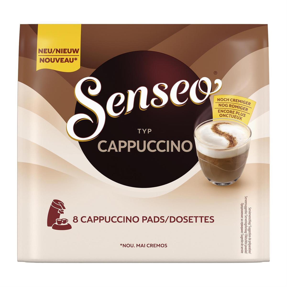 8711000300008 - Senseo - Dosettes de café Cappuccino compatibles Senseo