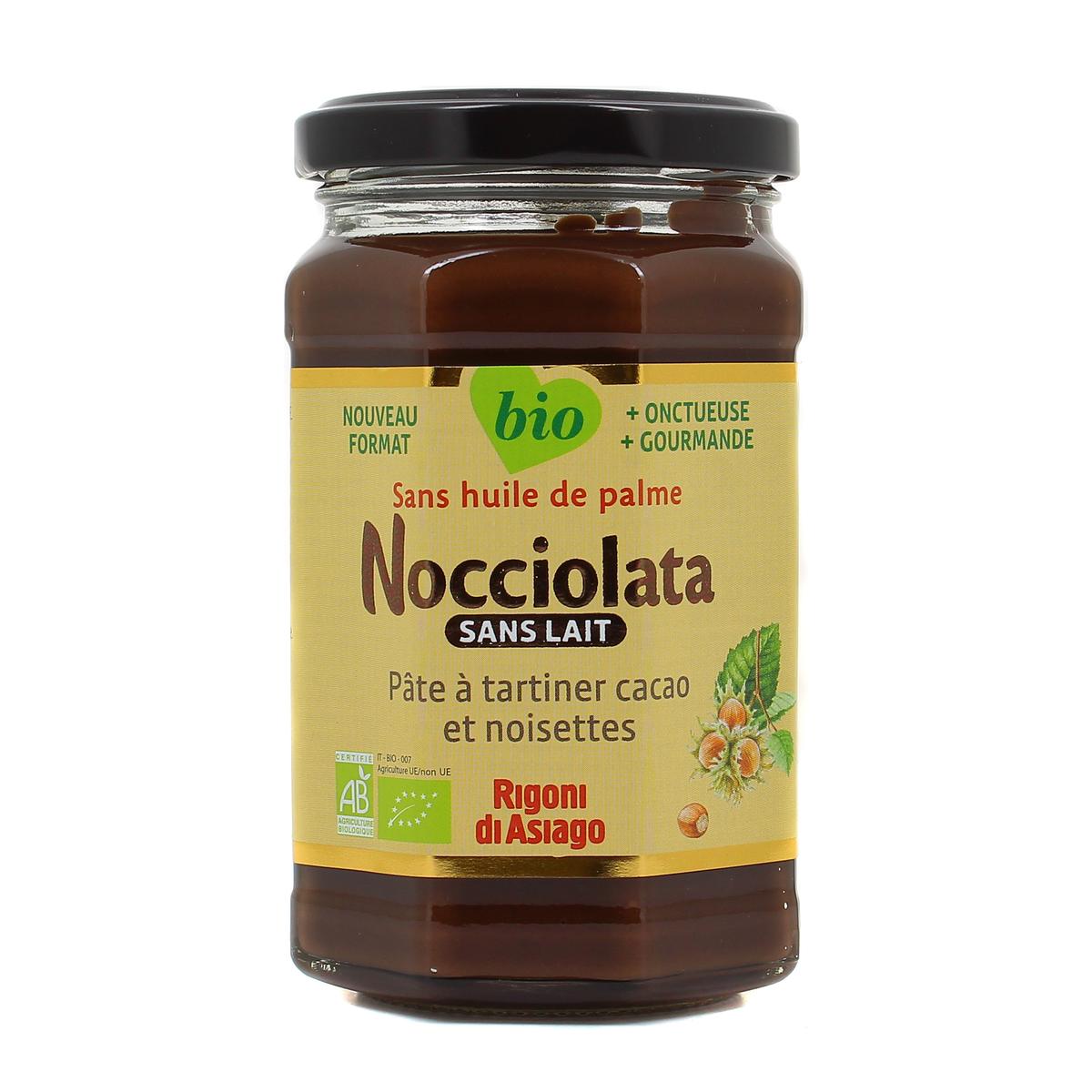 Rigoni di Asiago Nocciolata crème cacao et noisette bio sans