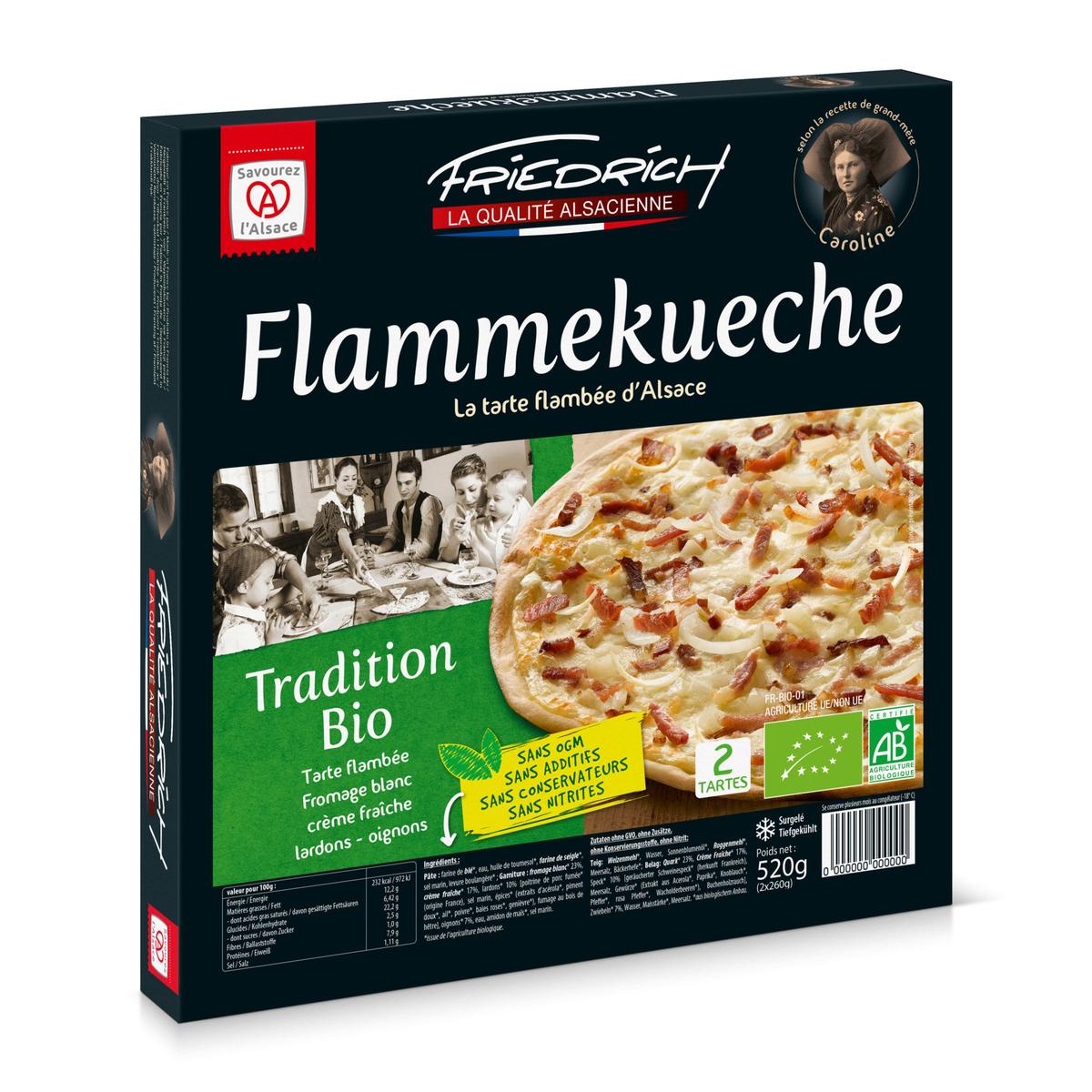3464012000408 - Friedrich - Flammekueches Bio