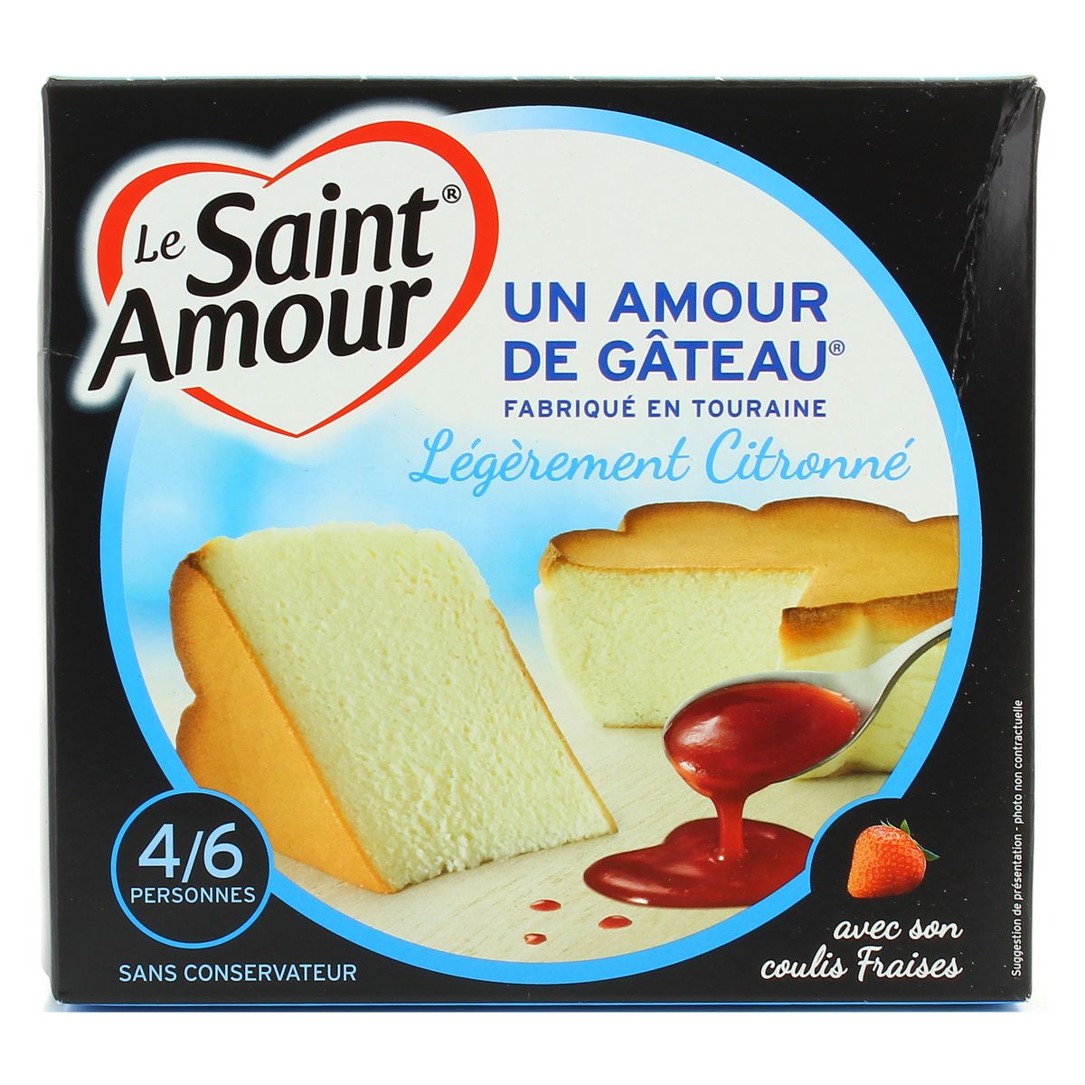 Livraison A Domicile Saint Amour Gateau Au Fromage Blanc Leger 350g