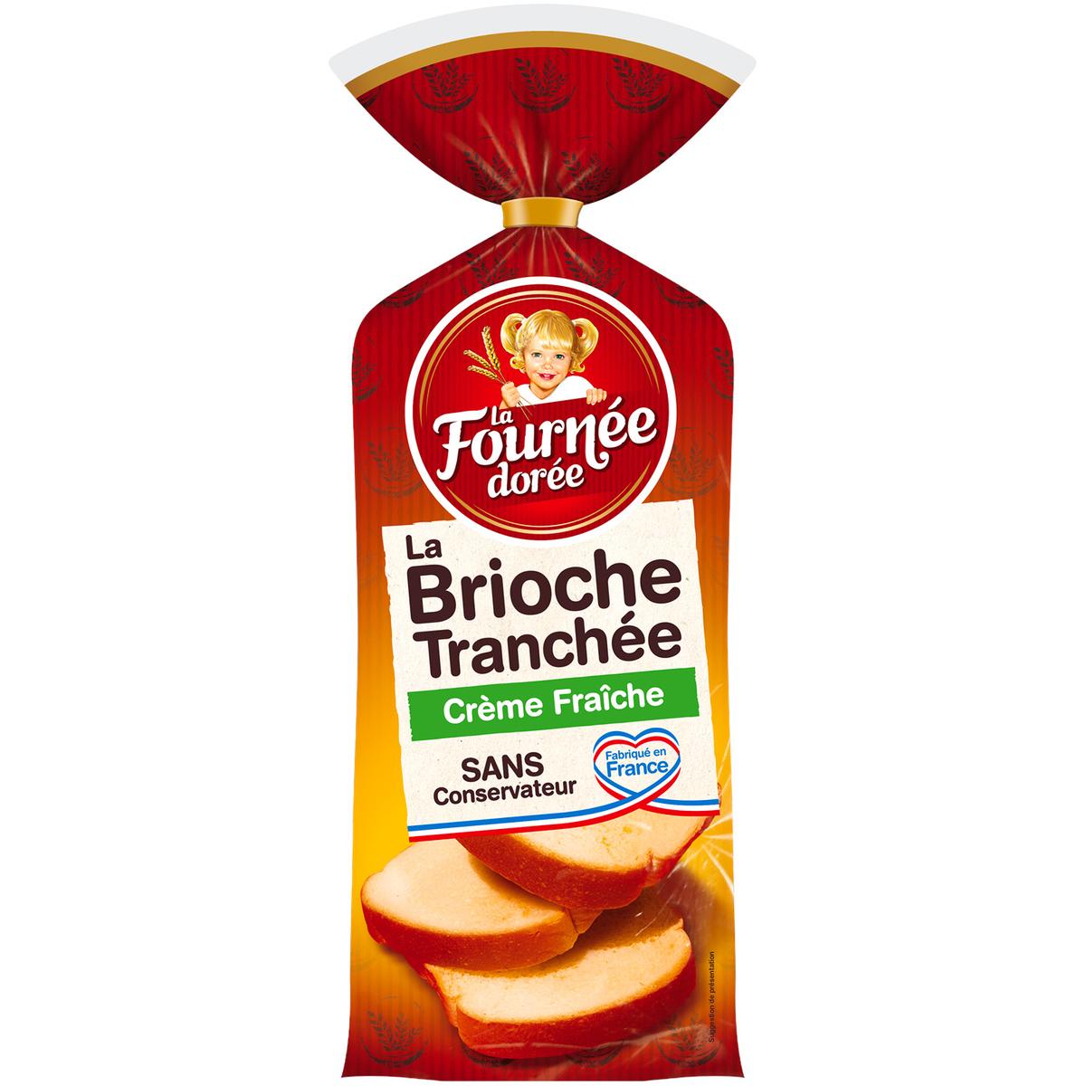 3587222521508 - La Fournée Dorée - Brioche tranchée Crème Fraîche