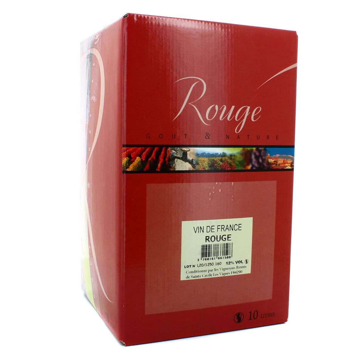 3760091225979 - Vin De France rouge - Colombes des vignes 12°