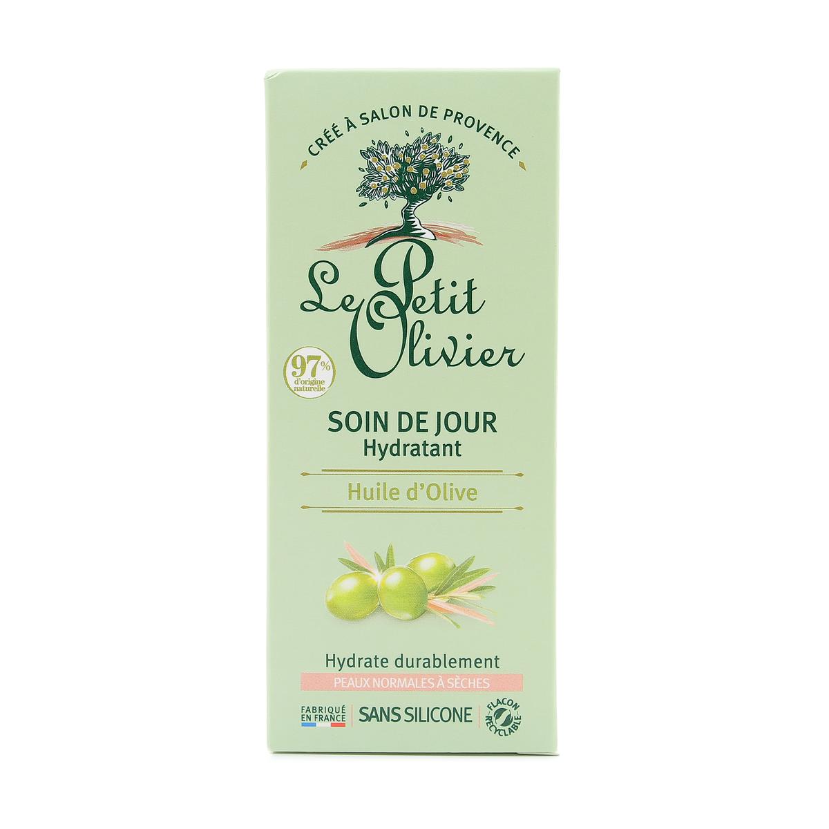 Le Petit Olivier 50ml Huile D'olive Hydratante, Crème Visage