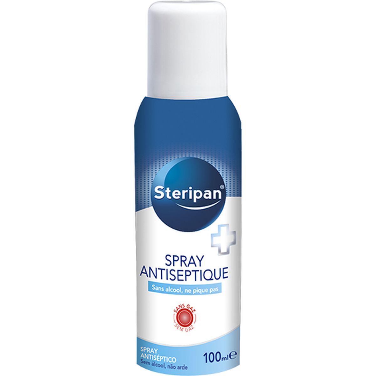 Livraison à domicile Steripan Spray antiseptique sans Gaz, 100ml