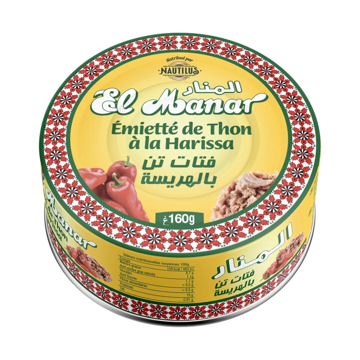 6194029103508 - El Manar - Emietté de thon à la harissa