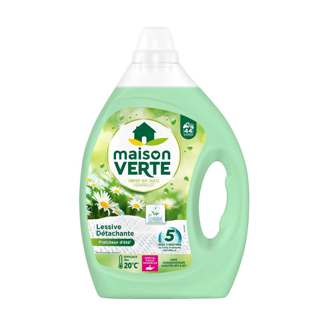 3178041363808 - Maison Verte - Lessive liquide fraîcheur d'été