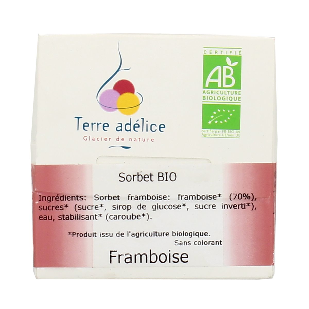 3515890503908 - Terre Adelice - Sorbet Framboise Bio