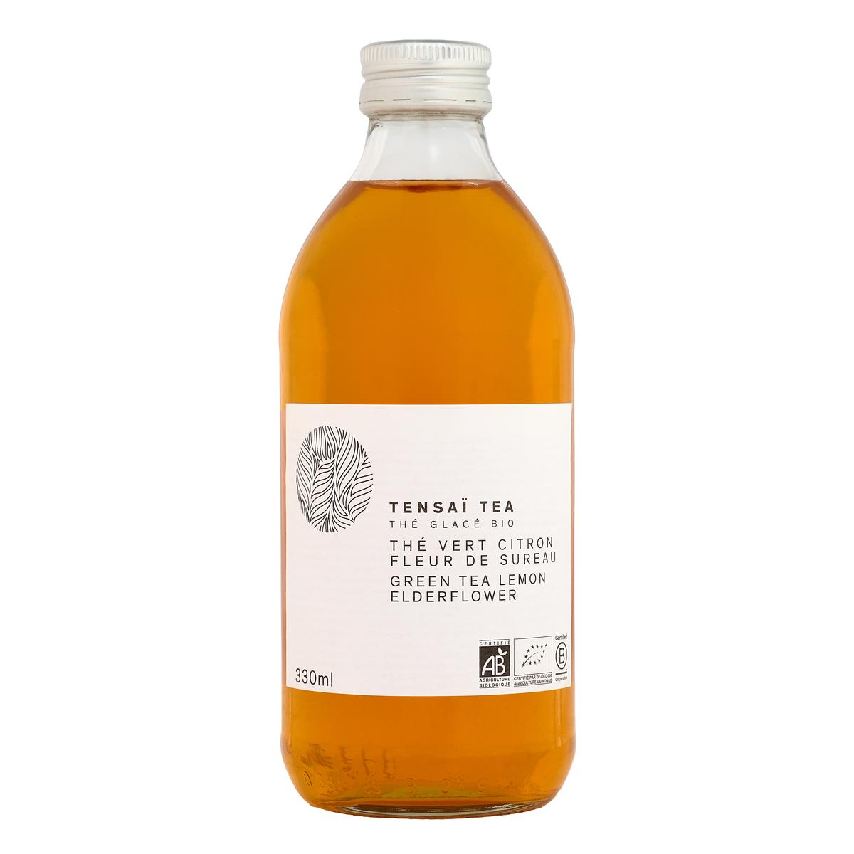 3700749307008 - Tensaï Tea - Thé glacé vert citron fleur de sureau BIO