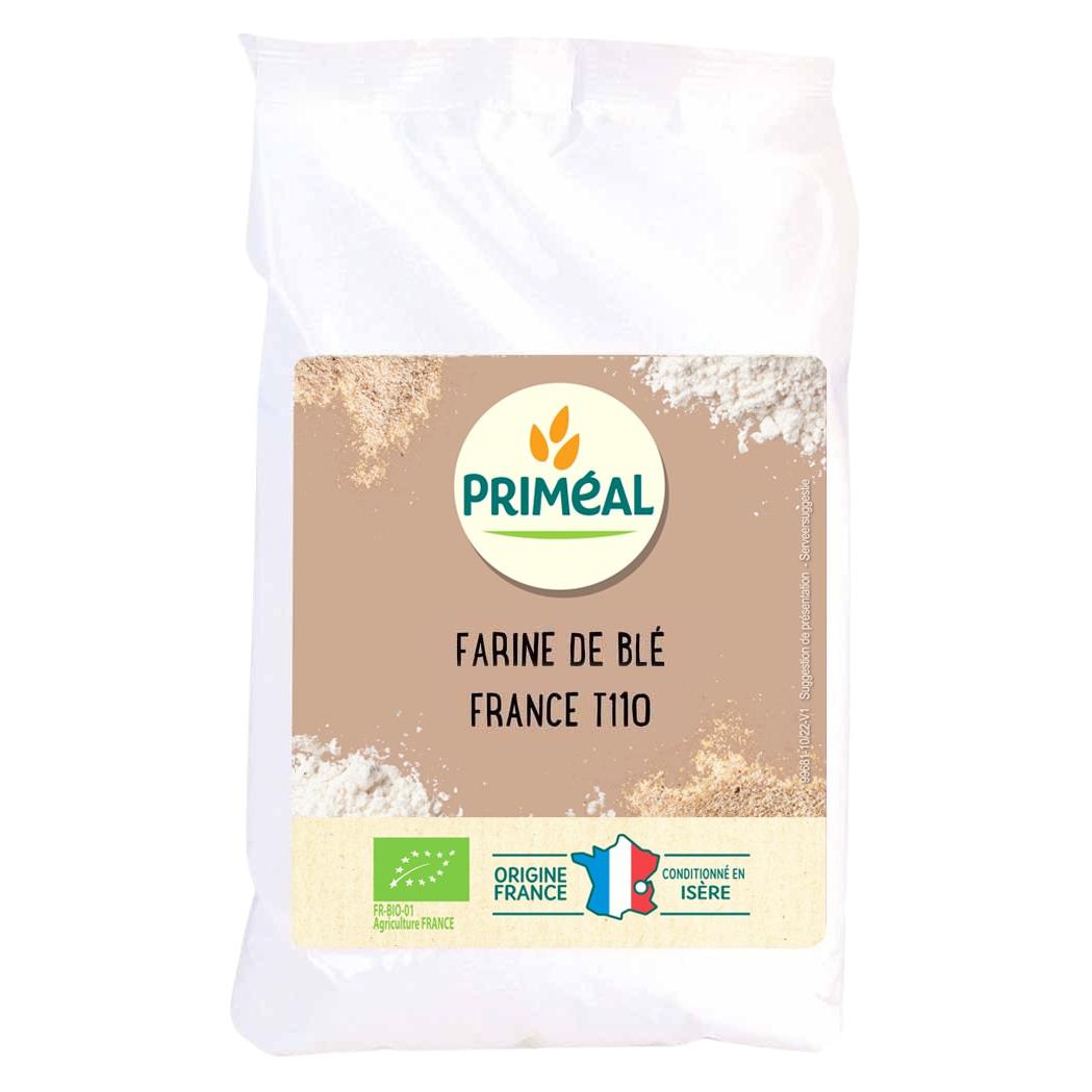 3380390128308 - Priméal - Farine de Blé complète T110 BIO