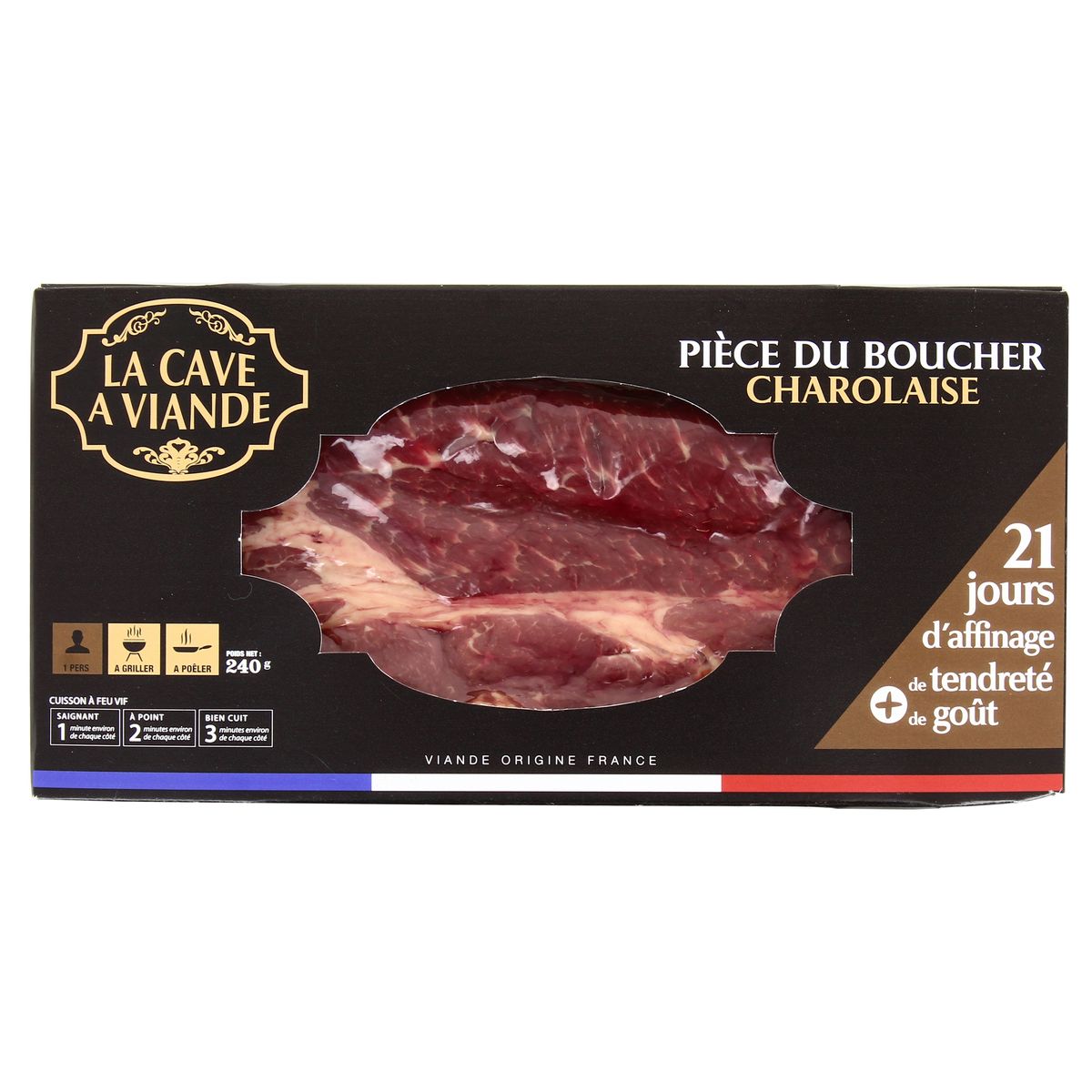 3423311290309 - Cave à Viande Puigrenier - Pièce du boucher Basse Côte Maturé 21 jours