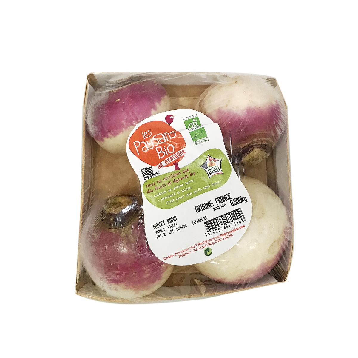 3760074471409 - Les Paysans Bio - Navet violet nouveau bio