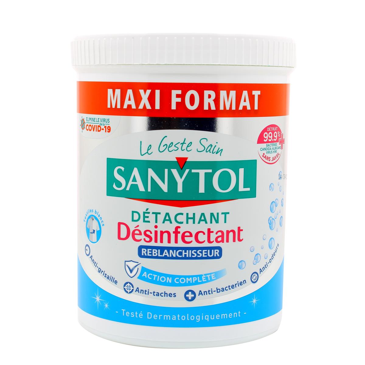 3045206382809 - Sanytol - Détachant Désinfectant Reblanchisseur Action Complète Maxi Format