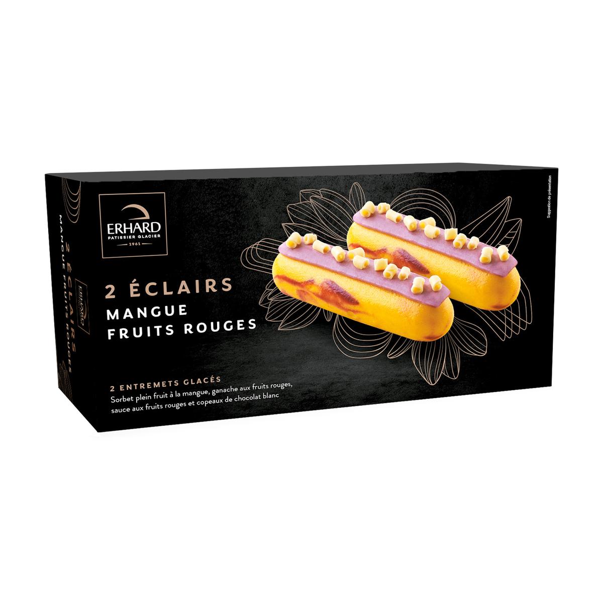 3428420023909 - Erhard - Eclairs glacés mangue fruits rouges