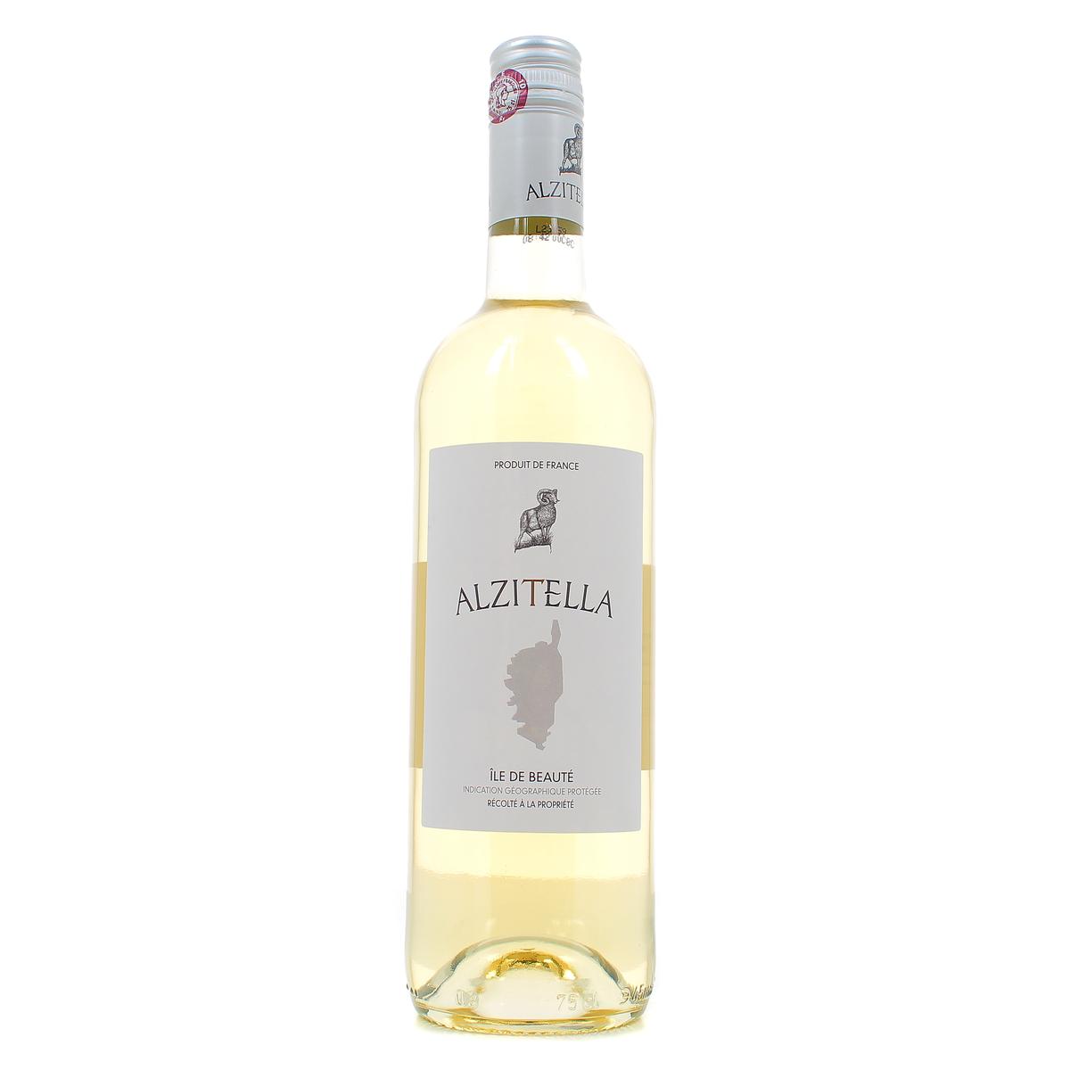 3334861004509 - île de Beauté IGP - Alzitella Blanc
