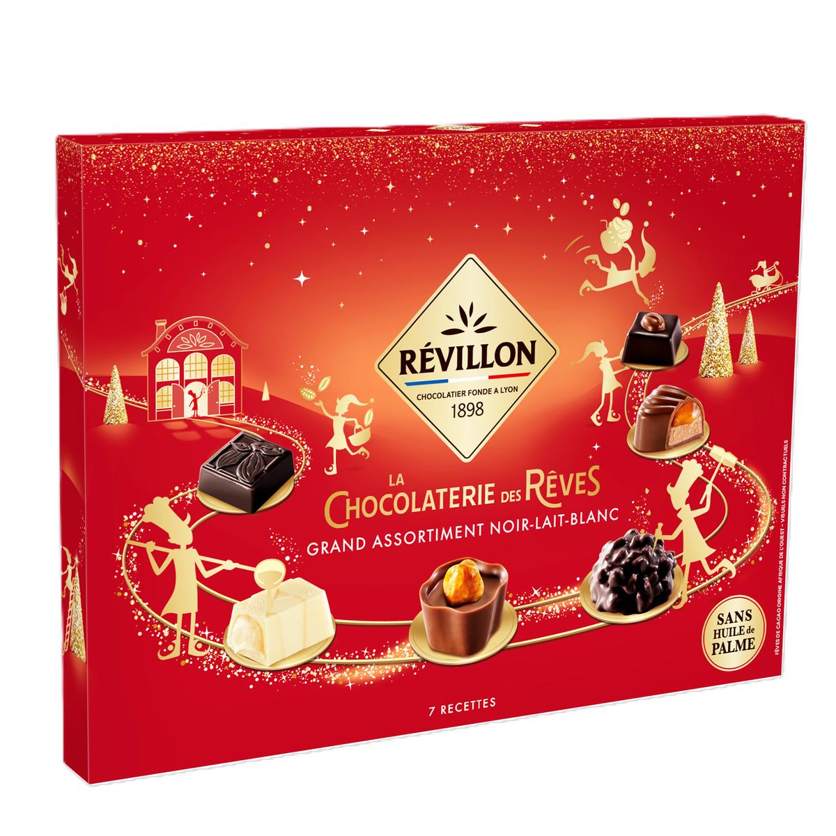 3110846275009 - Révillon - Petit Coffret Choclat Noir Lait Blanc