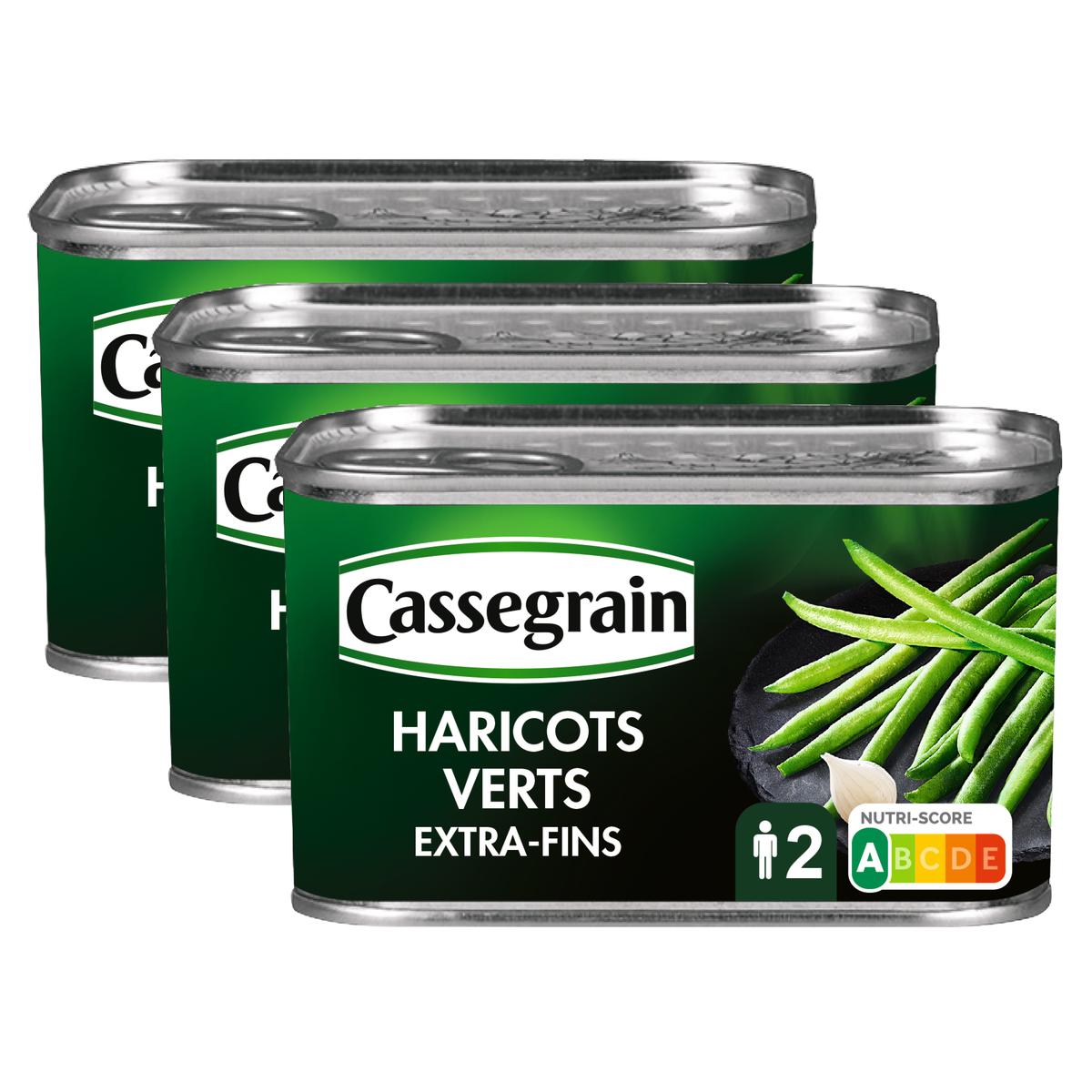 2050000395109 - Cassegrain - Haricots verts extra-fins cueillis main