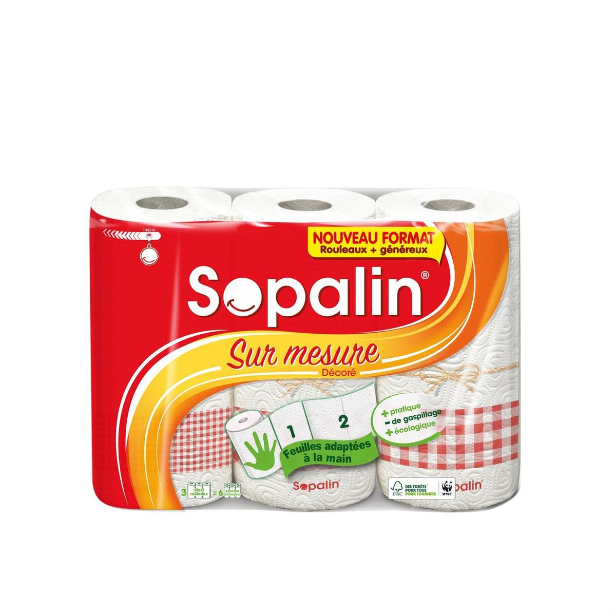 Carrefour : 16 rouleaux de Sopalin pas chers pour 2,92 € au lieu de 9,75 €